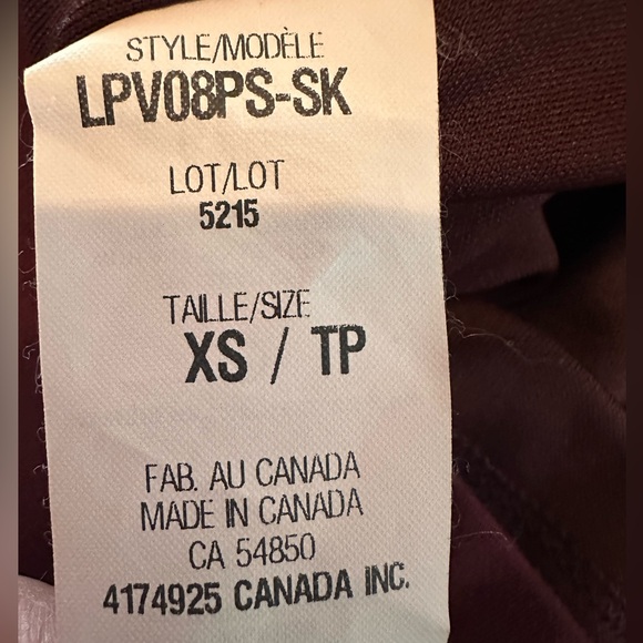 La Pina David Helwani Burgundy body con Peek-a-boo XS Sleeveless Sheath Dress - Picture 13 of 15